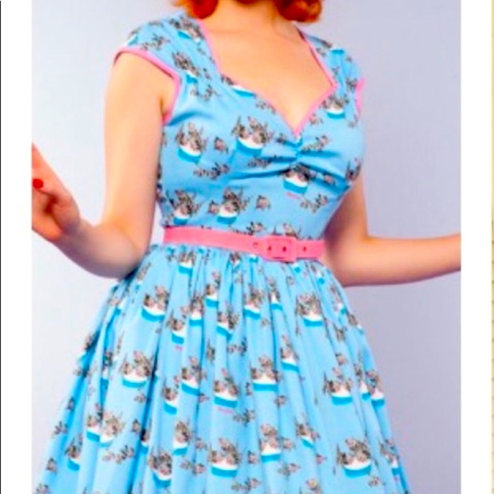 Pin up couture retro dress
